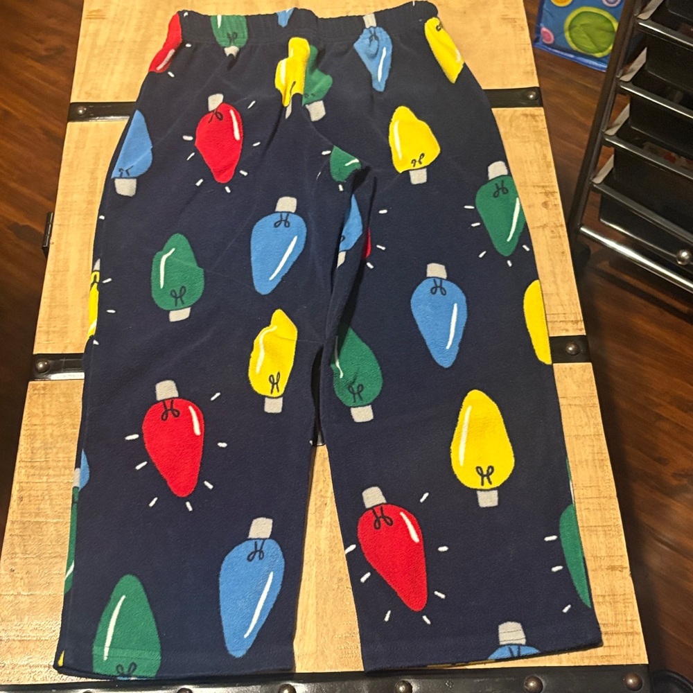 Mixed Kids Pajama Pants Bundle - Holiday Lights, Sonic, Ghosts - Picture 3 of 8